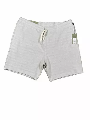 GOODFELLOW & CO~Relaxed Fit~Men's Knit Shorts Size XXL~Cream~3 Pockets~New Tags • $16.99