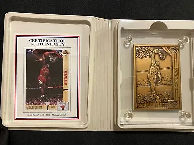 RARE - Upper Deck Highland Mint Michael Jordan Bronze Card W/ Box & Certificate • $100