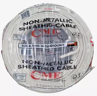 250 Ft 14/2 Romex Wire Non-Metallic Wire NM-B Cable Indoor Wire(By-the-Roll) • $80