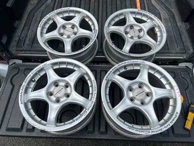 $1180.83 • Buy JDM Advan RC Rims Wheels Fit Gc8 Wrx Impreza Sti St205 St202 Celica