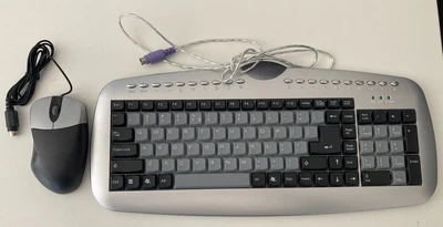 £32.13 • Buy Ritmo PS2 Keyboard And Mouse Set PS/2 With Free Mouse Pad