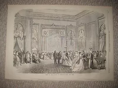 Antique 1869 Cairo Egypt Egyptian Fancy Dress Ball Victorian Fashion Art Print • £7.71