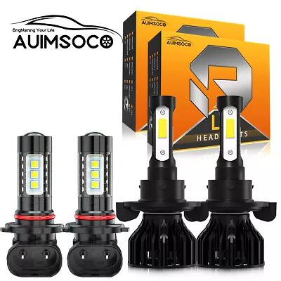 For Dodge Durango 2004-2006 8000K Xenon White Combo LED Headlight+Foglight Bulbs • $36.99