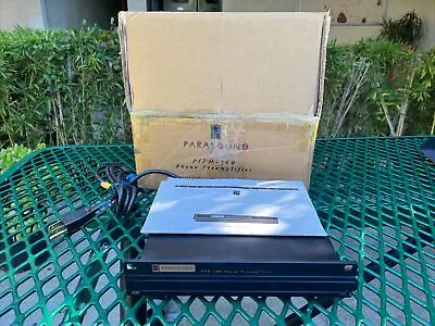 Vintage Parasound P/PH-100 Phono Preamplifier W/original Box • $200