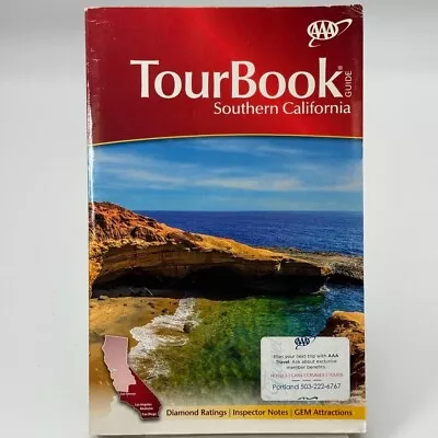 Tour Book Guide Southern California AAA Trip Planning Attractions Ratings Travel • $6.49