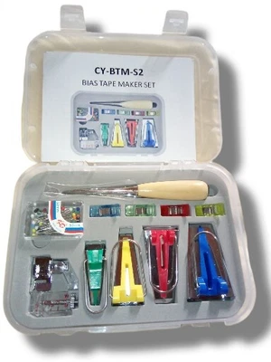 $7.20 • Buy 60 Pc Bias Tape Maker Set