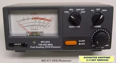 Mfj 873 Swr/wattmeter 125-525 Mhz 200 Watts • $119.95