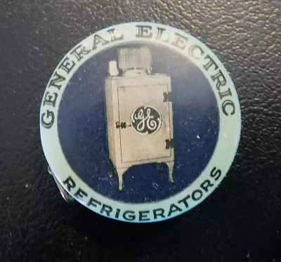 Vtg 1940's? GE General Electric Refrigerators 4' Cloth Advertising TAPE MEASURE • $29.95