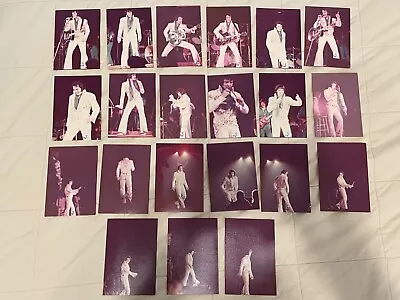 Lot Of 21 Original Elvis Presley Concert Photos - Joyce Biddie • $400