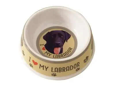 I Love My Dog Pet Melamine Feeding Food Dinner Bowl : Various Breeds • £9.95