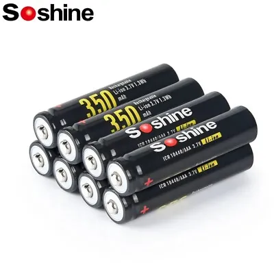 Real Capacity 350mAh 10440 AAA 3.7V Rechargeable Li-ion Battery  For Toys • $17.27