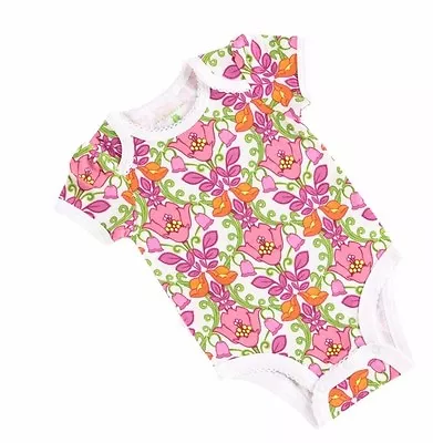 *NEW* Vera Bradley Infant Baby Girl Ruffle Bodysuit In LILLI BELL 3-6 Months • $9.99