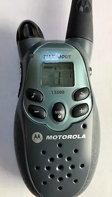 Motorola Talkabout T5000 Walkie Talkie Xtra Talk 2-Way Radio • $10.99