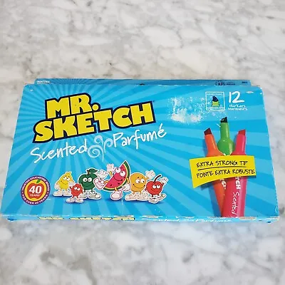 Mr. Sketch Watercolor Markers Scented Assorted Colors Set Of 12 • $18.39