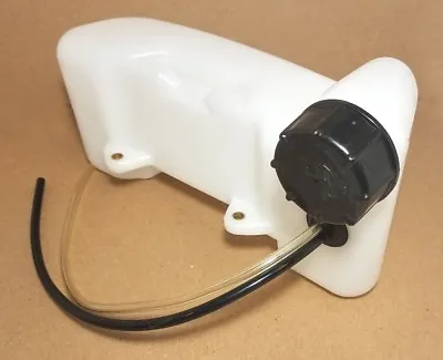 White Plastic Gas Fuel Tank For Scooter Gokart Mini Bike 43cc 47cc 49cc • $25.95