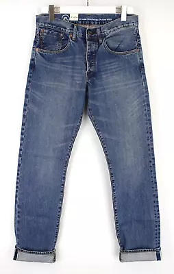 J.LINDEBERG REGULAR BLEACH BLUE SELVEDGE Men's W31/L34 Jeans • $58.65