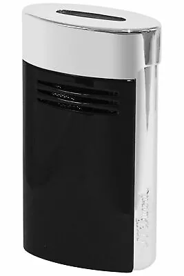 $340.25 • Buy S.T. Dupont Megajet Torch Cigar Lighter Black & Chrome (020701) BRAND NEW BOXED