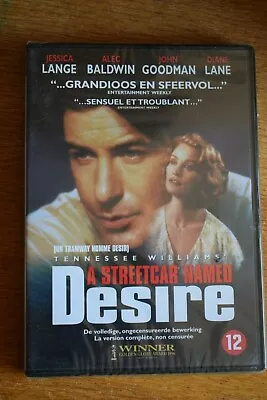 Endstation Sehnsucht - Jessica Lange Alec Baldwin- A Streetcar Named Desire DVD • £17.30