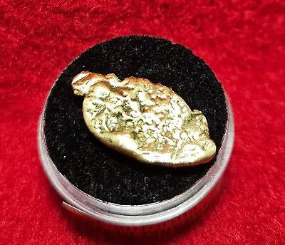 California Natural Gold Nugget 4.6 Grams In A Gem Jar W/lid • $345