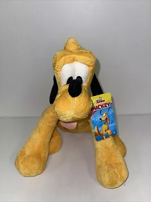 Mickey Mouse Clubhouse Disney Junior Pluto  Plush Just Play Stuffed Animal Tags • $7.50