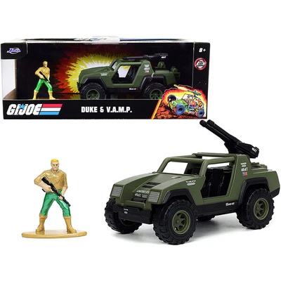 $24.43 • Buy V.A.M.P. Olive Green And Duke Diecast Figurine  G.I. Joe   Hollywood Rides  S...