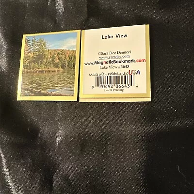 Magnetic Bookmarks Lake View • $2