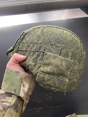 Russian Combat Helmet With Cover Ukraine Size Large Trophy Made With Kevlar • $500