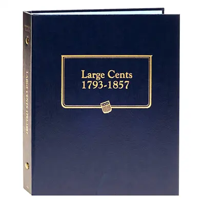 Whitman Classic Coin Album 9110 Large Cents 1793-1857  Book • $25.71