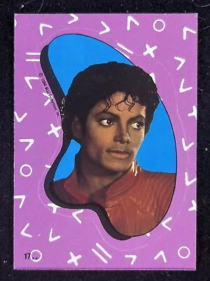 1984 Topps Michael Jackson Series One - Sticker Card #17 - Mjj Productions - Pop • $2.99