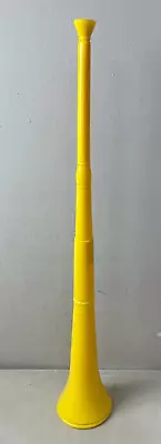 Yellow Vuvuzela Plastic Stadium Horn 28 Inch Noise Maker Soccer Football Hockey • $11.95