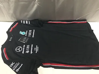 P63 MERCEDES AMG Petronas 2023 Driver Tee T-Shirt Black Mens Size XL • $60