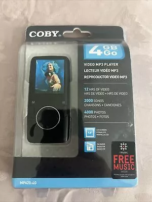 NEW Coby MP620 4GB Video MP3 Player Digital Media Player LCD Screen FM Radio • $39