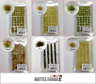 £4.49 • Buy Javis Static Grass Tufts & Strips Scenery Scenic Model Railway 00 N Gauge Basing