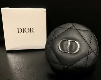 NEW IN BOX Authentic Dior Quilted Logo Pocket Compact Mirror + 1 Free Vial • $37.99