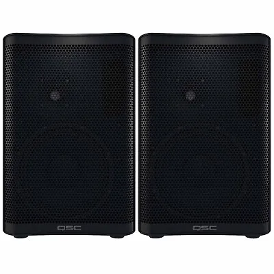 QSC CP8 CP Series 8  Powered Active 1000W Compact DJ PA Speaker Pair • $999.98