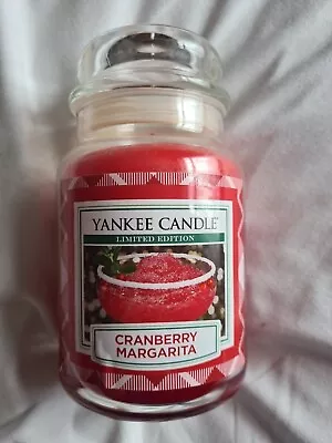 Yankee Candle Cranberry Margarita Large Jar • £12