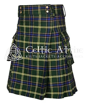 $59 • Buy Utility Kilt Scottish US Army Tartan Kilts For Men - Highlander Scottish Kilts