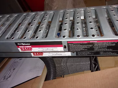 ONE ONLY Of 3 Avail. Haul Master Steel Loading Ramp 6 Feet Long 500 Lb Capacity • $44.99