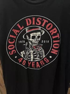 Social Distortion Shirt Rancid NOFX Green Day Offspring Ramones Punk Pennywise • $15