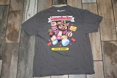 Garbage Pail Kids WWE Macho Man Randy Savage Graphic T-shirt Men XL Gray • $14.27