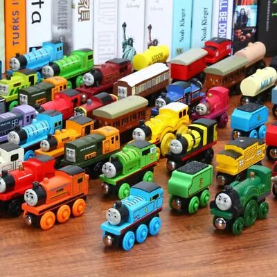 Wooden Trains Track Tank Engines Tender Cars For Thoma & Friends BRIO COMPATIBLE • £4.79
