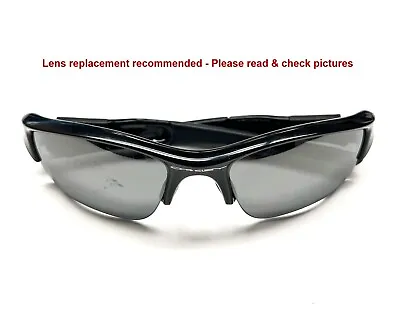 Oakley 12-903 Flak Jacket Sunglasses Polished Black Iridium Polarized - Blemish • $85