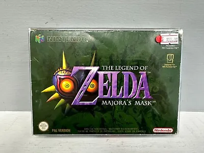 The Legend Of Zelda Majora's Mask (N64) - Boxed With Manual • £95