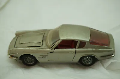 Politoys Toy Car Maserati Coupe #119 Fiberglass Italy 1/41 Silver Red Mistral • $79.99