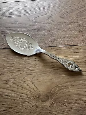 Vintage Boxed Queen Anne Pastry Server Silver Plated A Mayell Product • £5