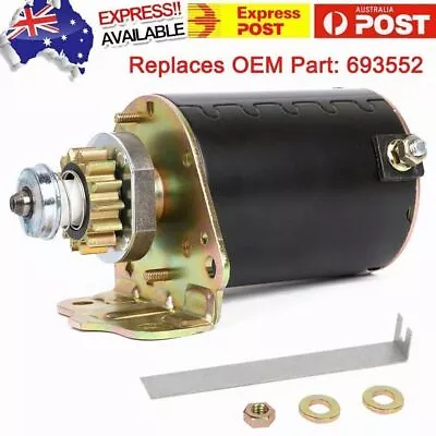 14 Tooth Starter Motor FOR Briggs And Stratton Ride On Mower Aftermarket 693552 • $52.25