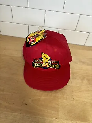 Mighty Morphin Power Rangers SnapBack Hat Original VTG Kids Youth Size 1994 MMPR • $60