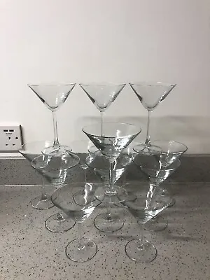 £10 • Buy 13 Martini Cocktail Glasses