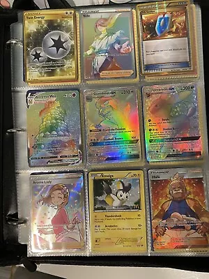 $112.50 • Buy Pokemon 100+ Card Binder Collection Lot Holo, 1st Edition And More!