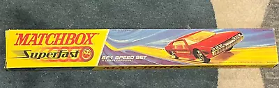 Vintage Matchbox Superfast SF-1  Speedset Boxed Track • £10